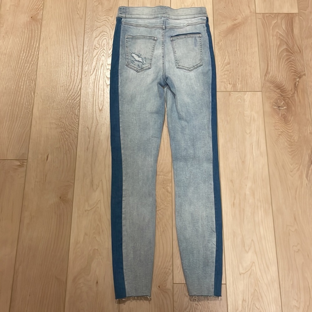 SPANX 2 Tone Skinny Jeans - Picture 5 of 14